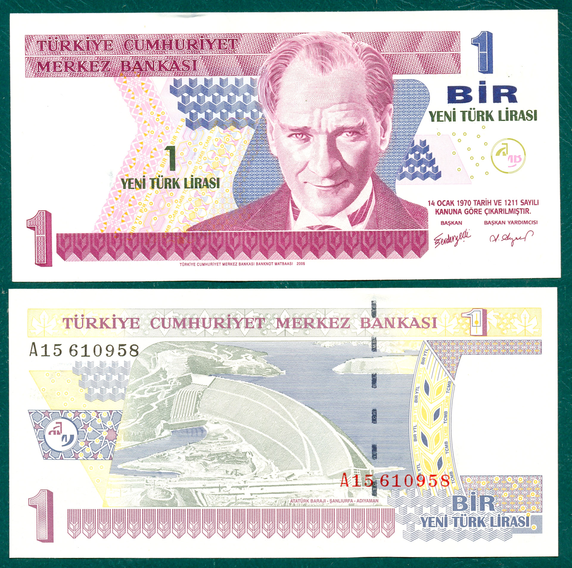 1 nueva lira